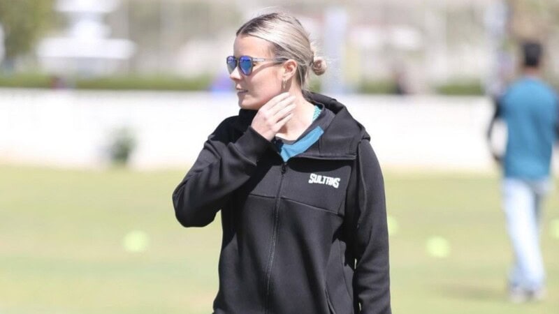 Multan Sultans spin bowling coach Alexandra Hartley started fasting