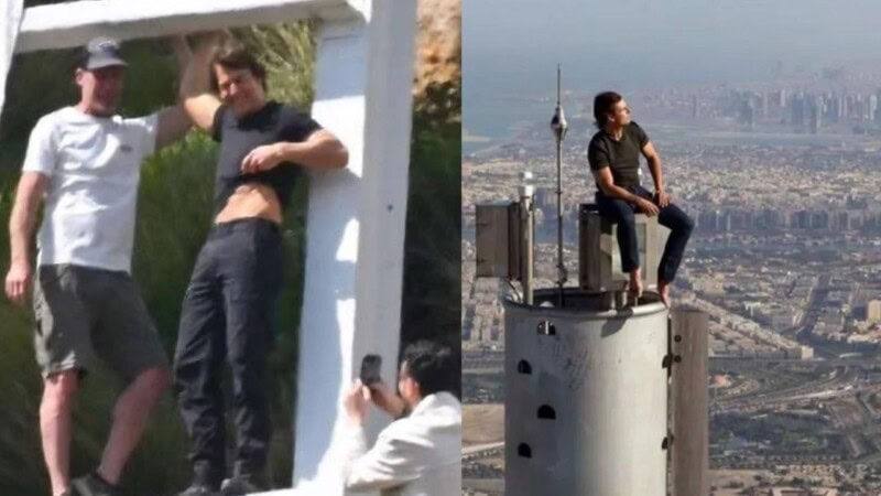 Mission Impossible; Tom Cruise sits on top of the world