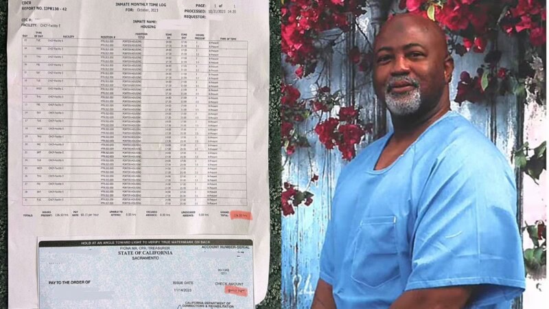Prisoner in American jail donates all his wages for working for 136 hours to Gaza