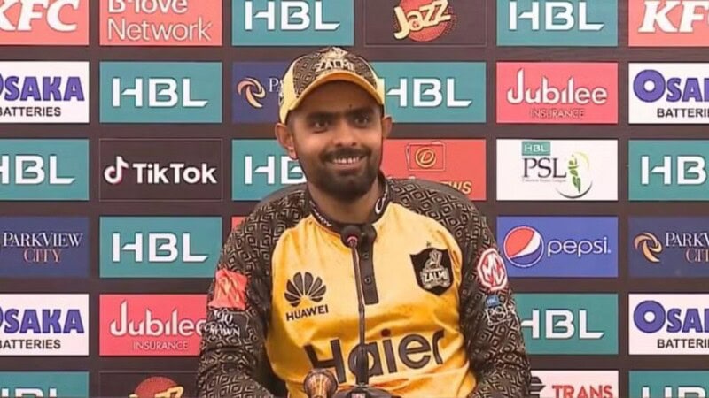 King Babar says it feels good when fans call his name