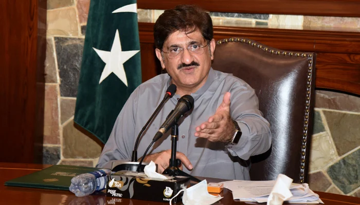 Sindh CM blames past care-taker government for alarming crime rates