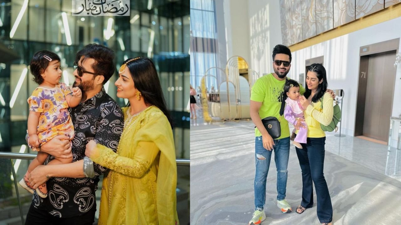 Sarah Khan, Falak Shabir share adorable family photos with daughter