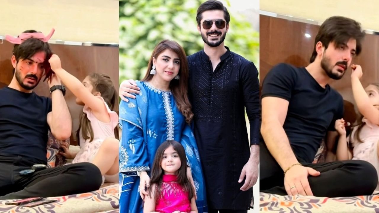 Junaid Niazi shows fatherly love in video with daughter