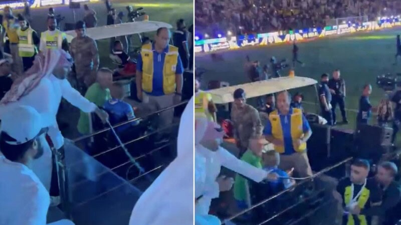 Video of man whipping a Moroccan player in Saudi league goes viral