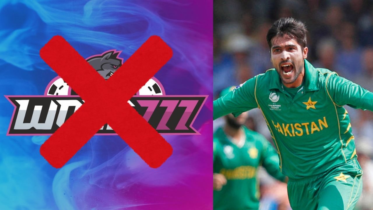 Muhammad Amir suspended contract with the betting company Wolf777