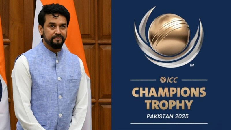 India will not tour Pakistan for champions trophy: Indian sports minister Anurag Thakur