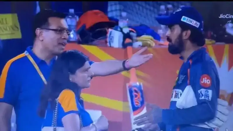 Video: Lucknow Super Giants owner lashes out at KL Rahul after humiliating defeat