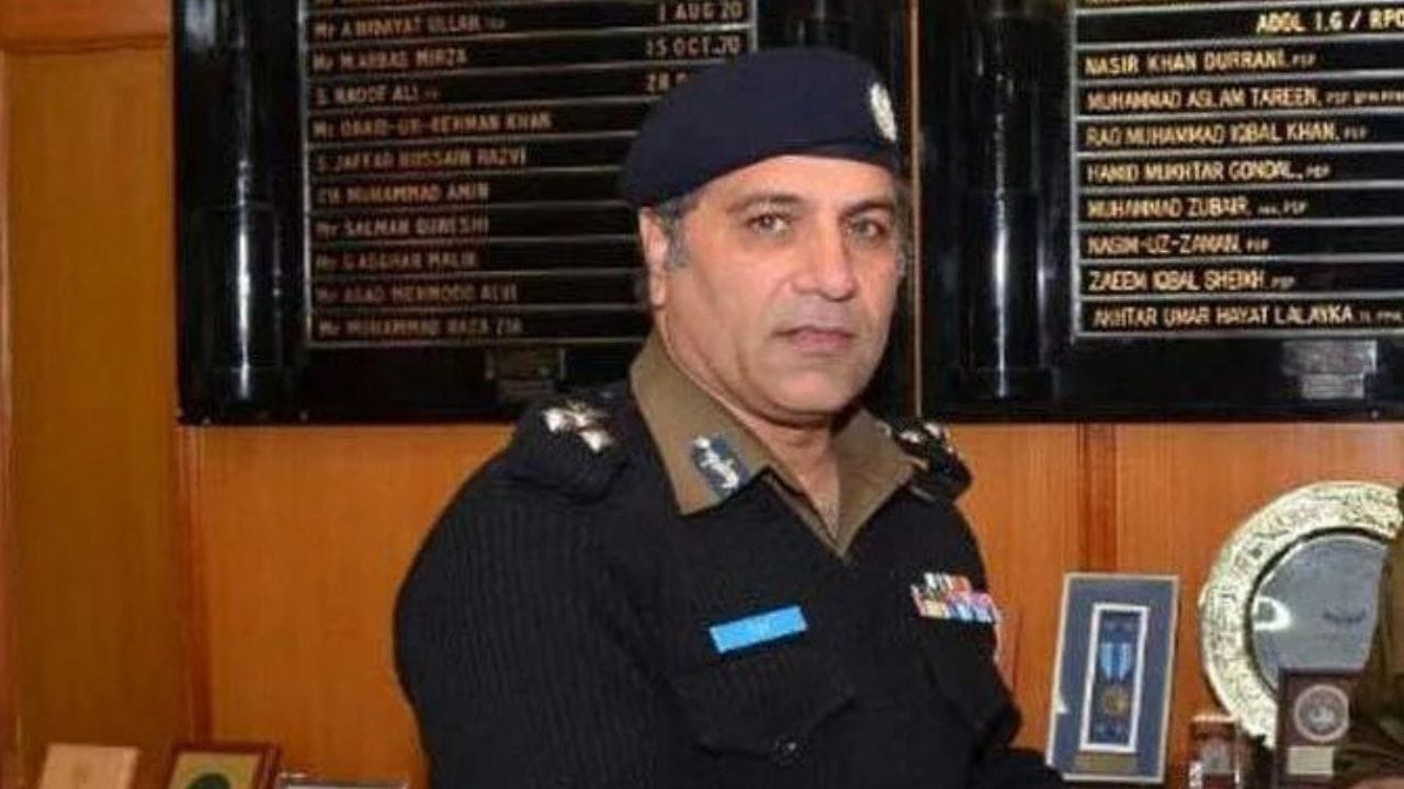 IG Police Azad Kashmir removed from post days after protests ended