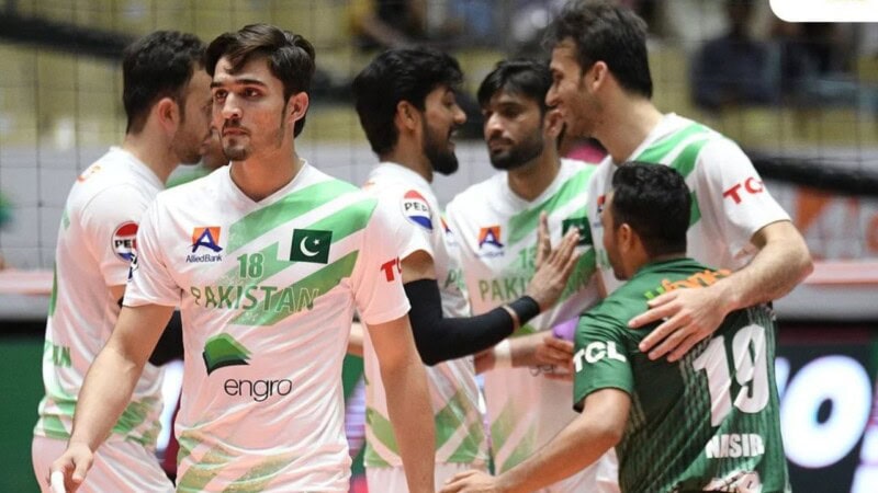 Pakistan won Central Asian Volleyball Championship by defeating Turkmenistan
