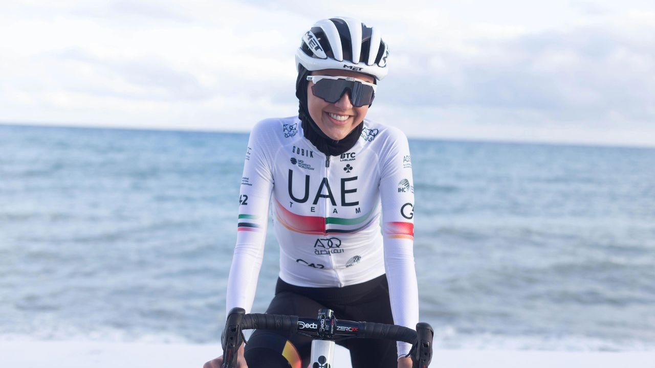 Safia Al-Sayegh became first Emirati female cyclist to qualify for Paris Olympics