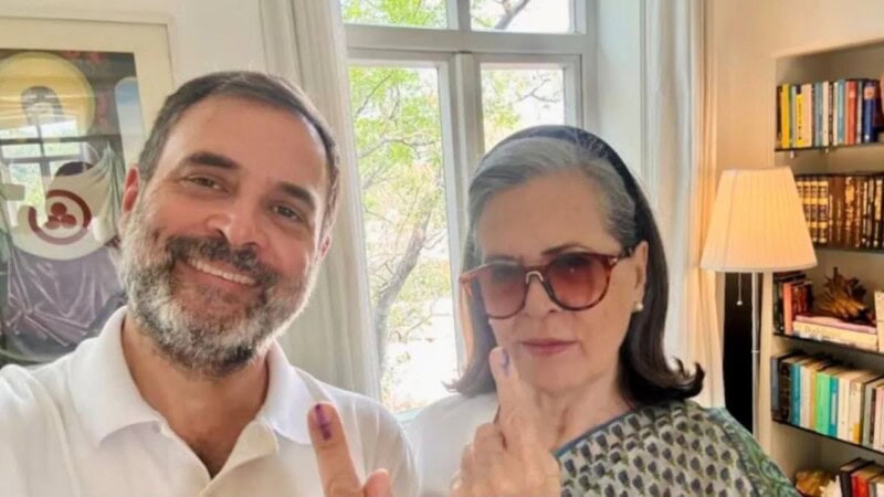 Modi’s struggling rival Gandhi votes as India election resumes