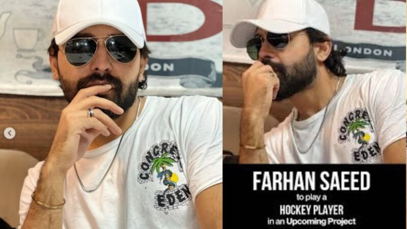 Farhan Saeed set to portray hockey player in upcoming web series