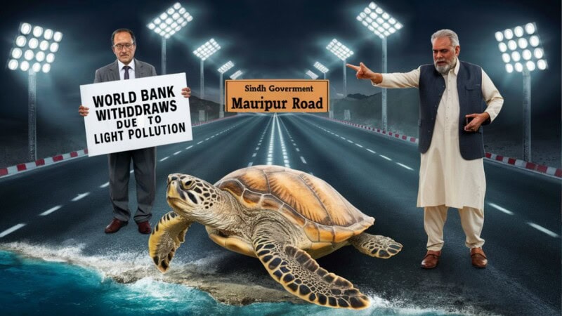 World Bank withdraws from Mauripur road citing light pollution; Sindh govt insists on keeping artificial lights