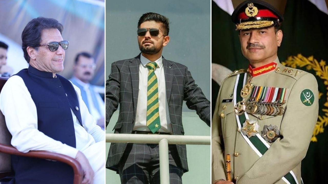 Imran Khan is an ideal cricketer, he doesn't look good in jail' says Babar Azam to Army Chief