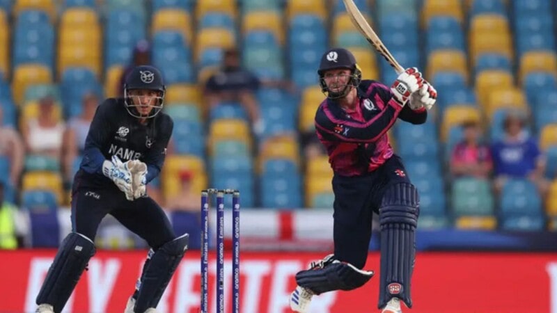 T20 World Cup 2024: Scotland defeats Namibia by five wickets