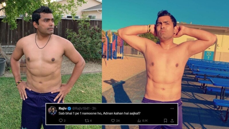 Umar Akmal’s shirtless photos get trolled by social media