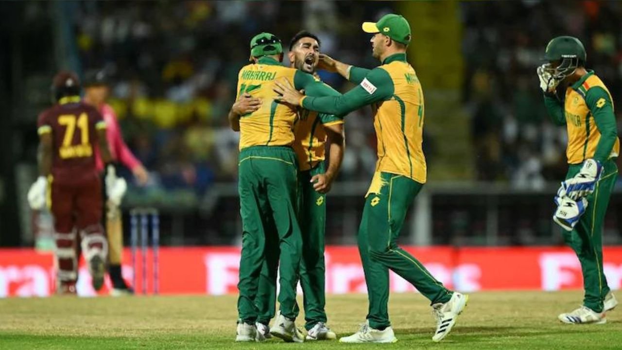 T20 World Cup: South Africa defeats West Indies by 3 wickets under DLS method