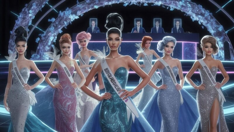 World’s first AI pageant’s top ten contenders revealed