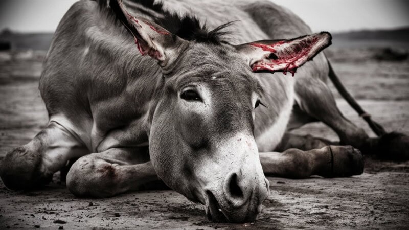 Animal cruelty: Donkey’s ears chopped off in Rawalpindi district
