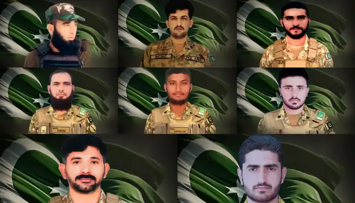 8 soldies martyred in Bannu Cantonment attack; 10 terrorists eliminated