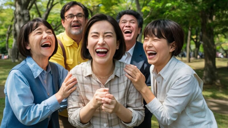Laughter is good for you: Japanese city makes it a must