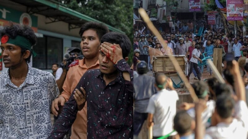 Six killed, hundreds injured as student protests rage across Bangladesh