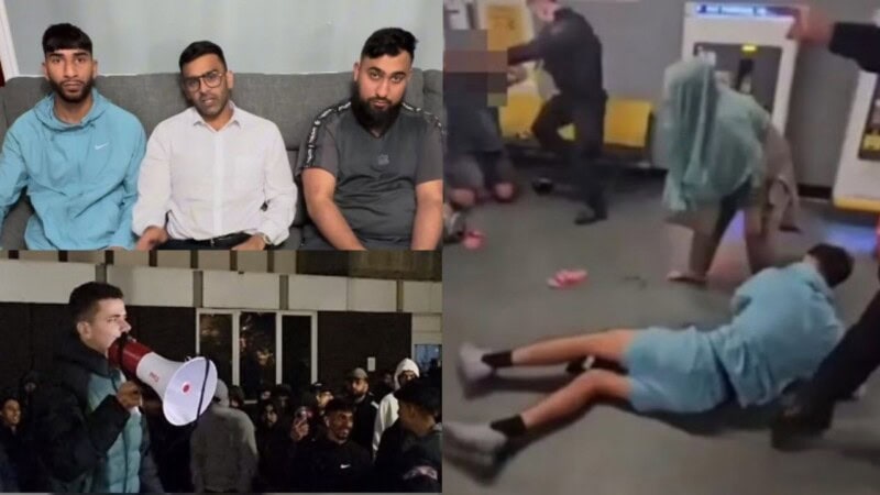 Police brutality on British-Pakistanis provoke protests in Manchester