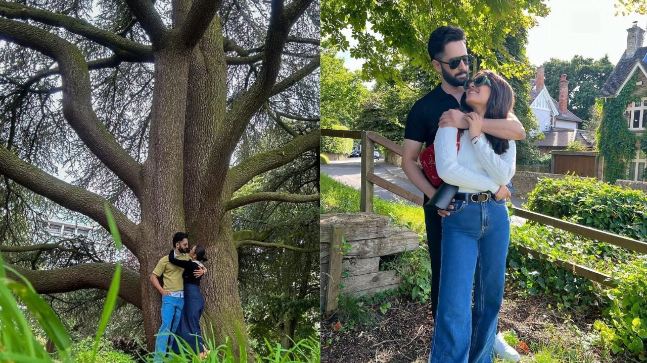 Ayeza Khan and Danish Taimoor celebrate 10th anniversary in Oxford with family