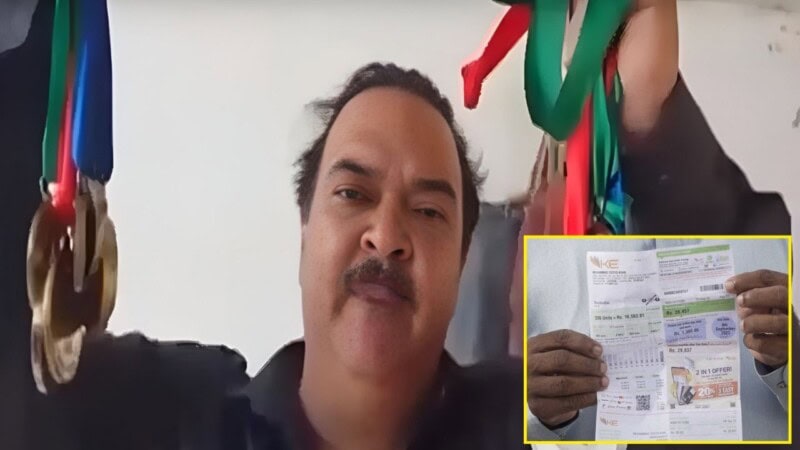 Heavy electricity bill, Hockey Olympian Zahid Sharif offers to sell his kidney