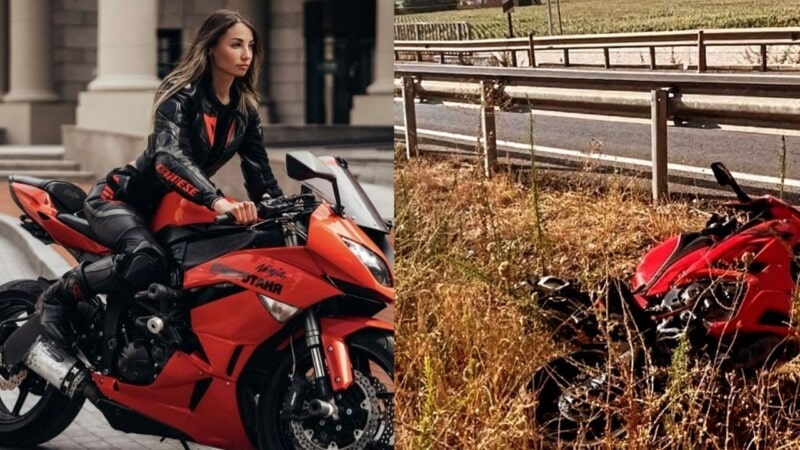 Vlogger known as ‘most beautiful biker of Russia’ dies in a motorcycle accident