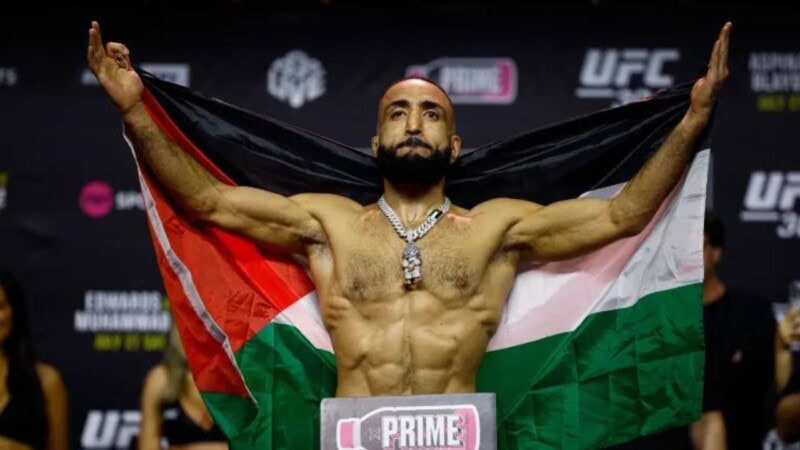 Gaza wins: Belal Muhammad becomes first Palestinian fighter to win UFC title