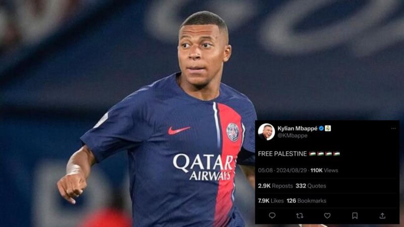 Hackers share ‘Free Palestine’ posts after hacking Kylian Mbappé’s X account