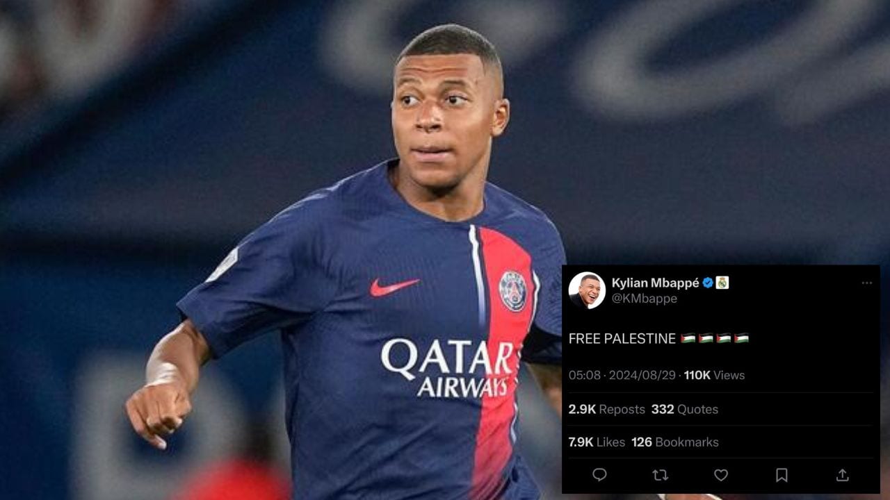 Hackers share ‘Free Palestine’ posts after hacking Kylian Mbappé's X ...