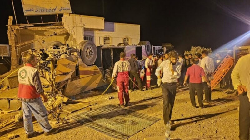 Pakistani pilgrim bus crashes in Iran, killing three