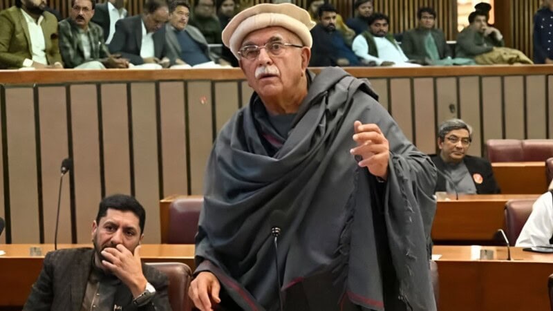One lawmaker opposed the resolution on Kashmir