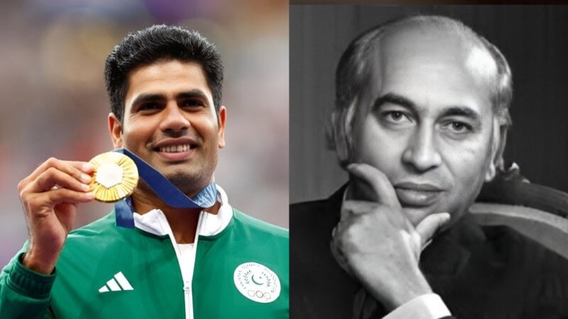 Nishan e Pakistan for Zulfiqar Ali Bhutto, Hilal e Imtiaz for Arshad Nadeem