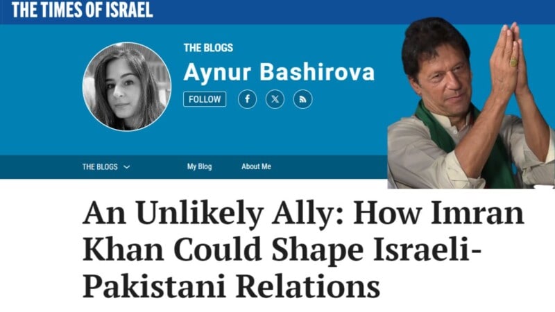 ‘Give her a prime time show in Pakistan’: divided reactions on Israeli opinion column about Khan supporting Israel