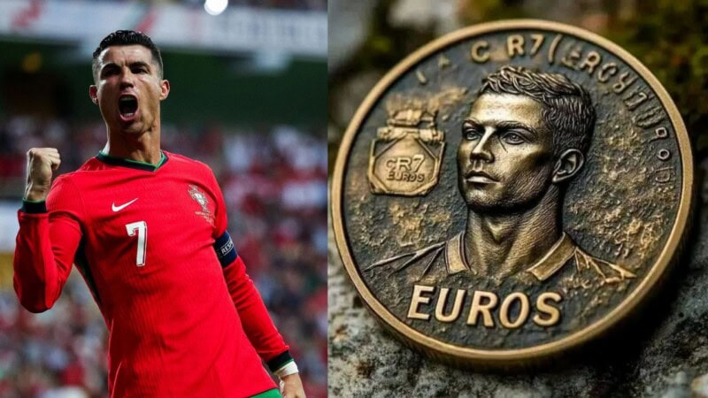 Portugal releases a special €7 coin to honour Cristiano Ronaldo