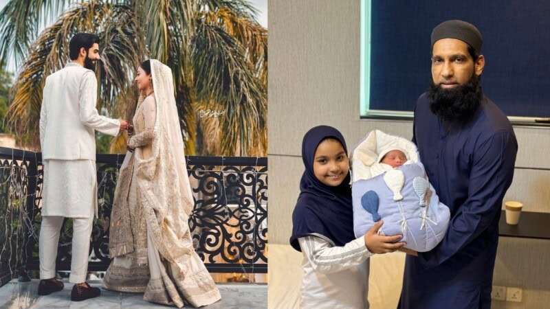 All grown up: Mushtaq Ahmed’s daughter gets married, Muhammad Yusuf becomes nana