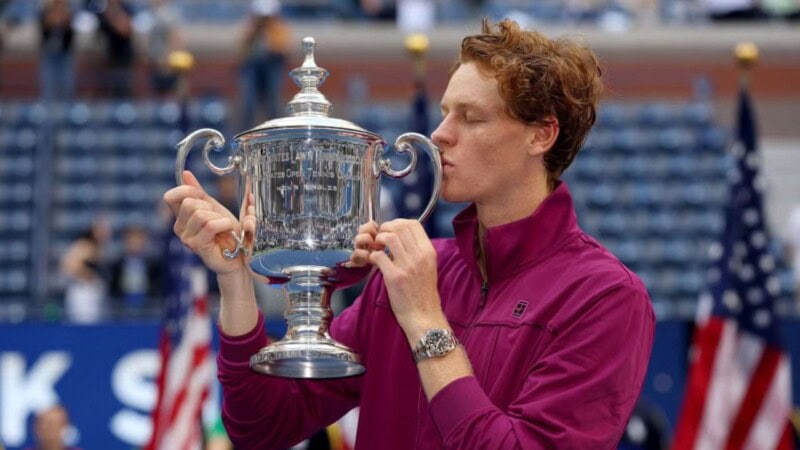 Italian Jannik Sinner wins the US Open Men’s title