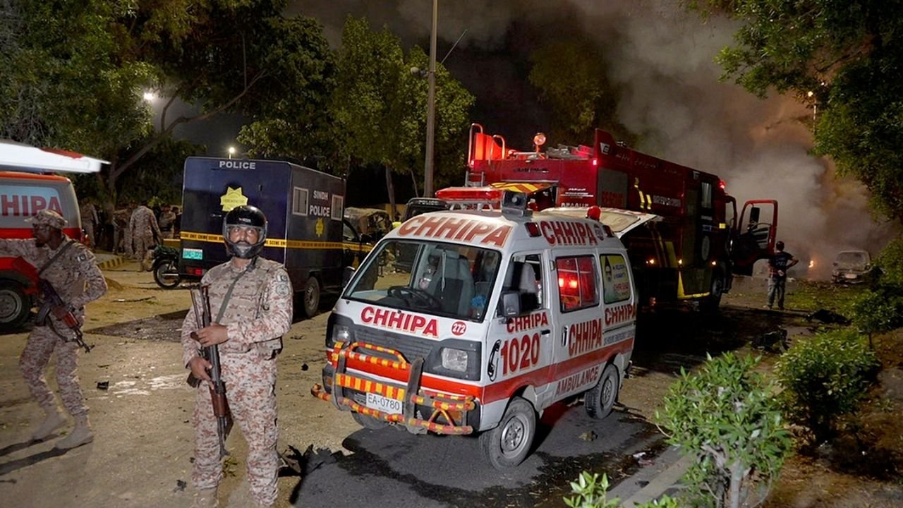 Woman among suspects arrested for Karachi blast