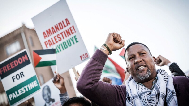 Nelson Mandela’s grandson banned from entering Britain for Gaza protests