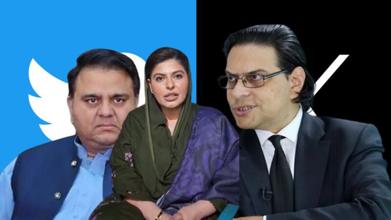 Fawad Ch’s wife shuts up PTI’s Falak Javaid for dig at husband