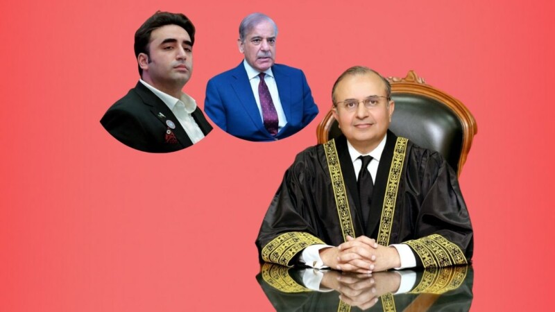 Justice Mansoor Ali Shah on claims of ‘scheme to oust PML-N govt’