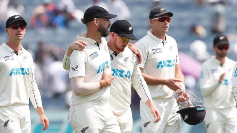 IND v NZ: India lose Test series at home after 12 years