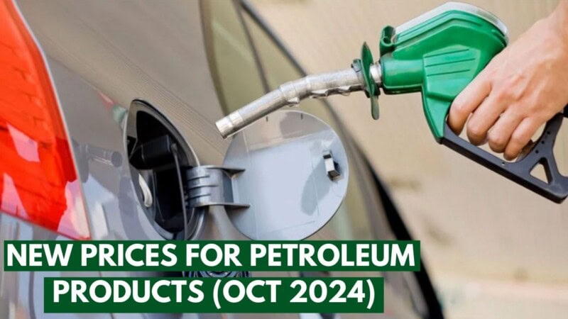 New fuel prices announced