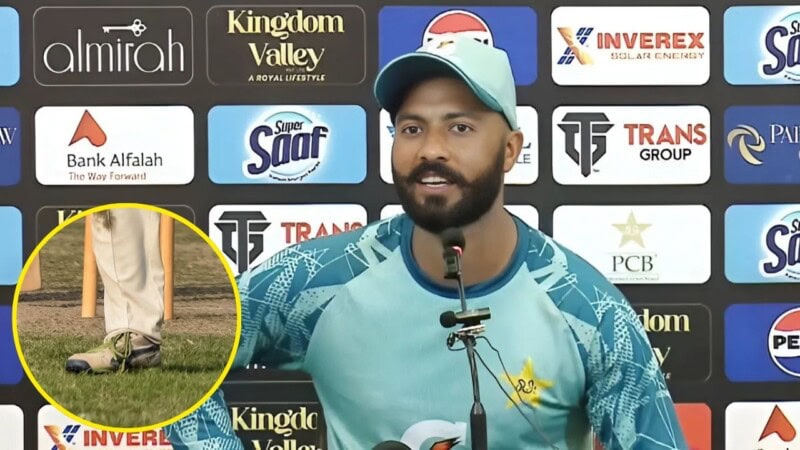 This cricketer gifted new shoes to Sajid Khan when he had none to play