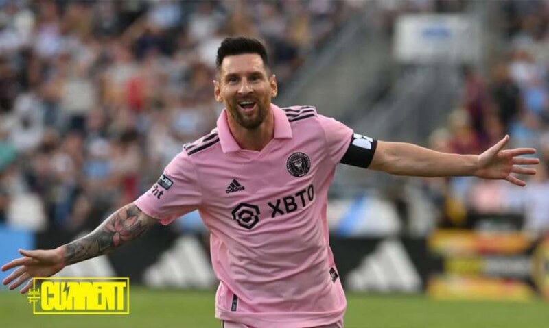 Lionel Messi Inter Miami Steps on the Field in Unique Gazelle Sneakers