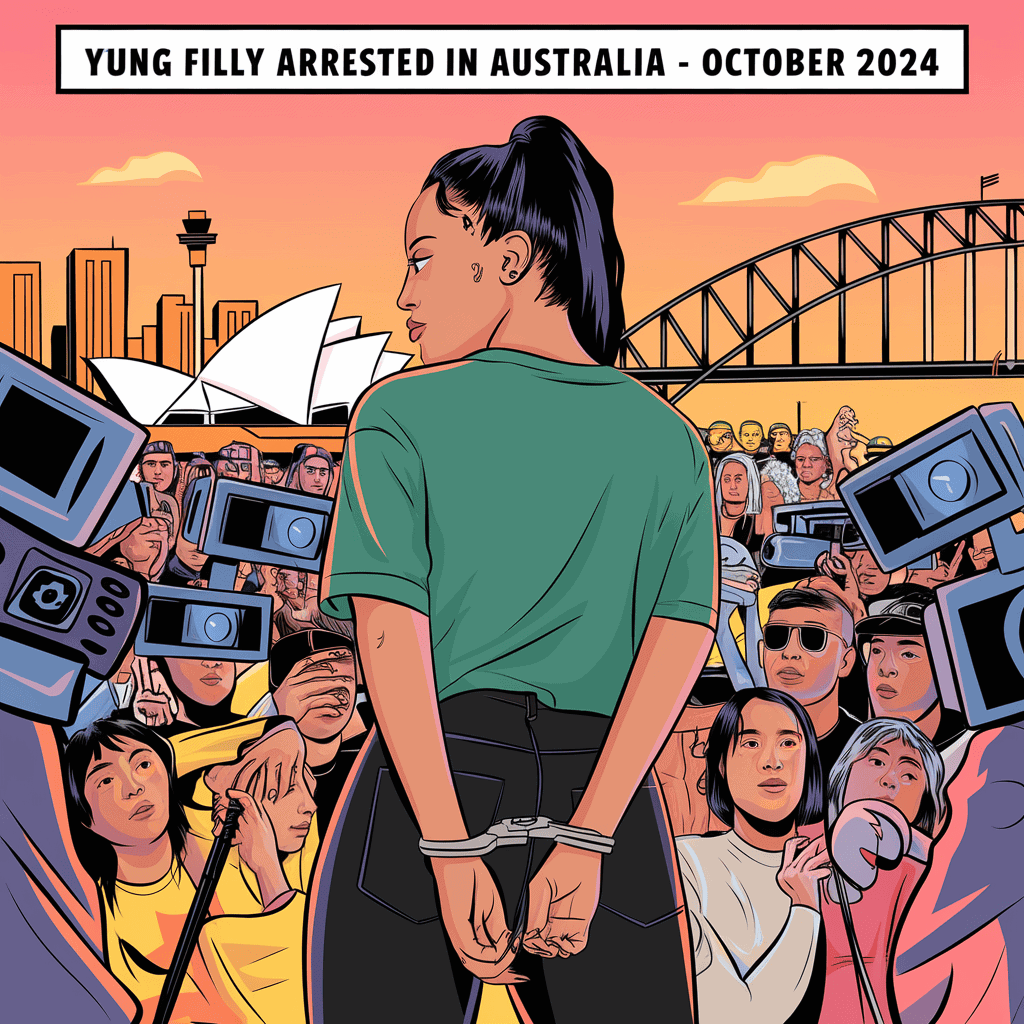 UK YouTuber Yung Filly Arrested in Australia on Sexual Assault Charges