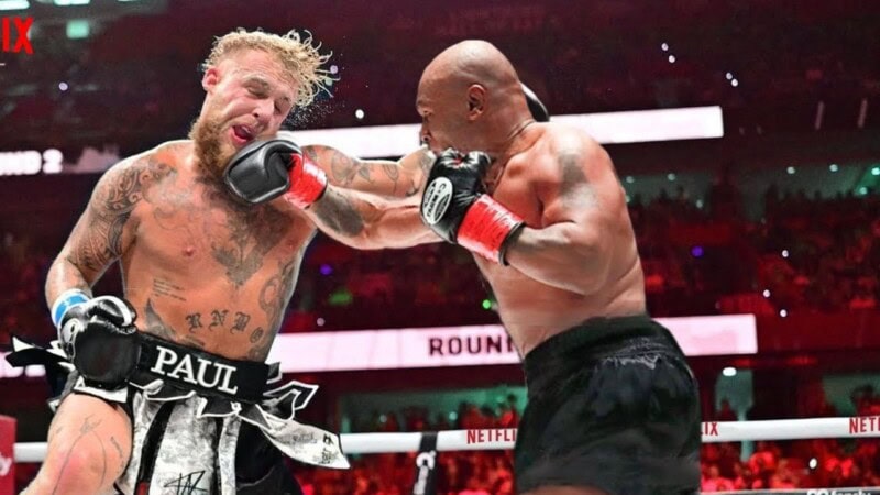 YouTuber Jake Paul defeats Mike Tyson in boxing match